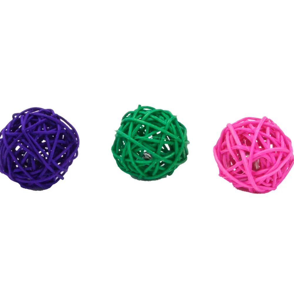 Turbo By Coastal Toys | Toys^Turbo Wicker Balls Cat Toy, Assorted Colors