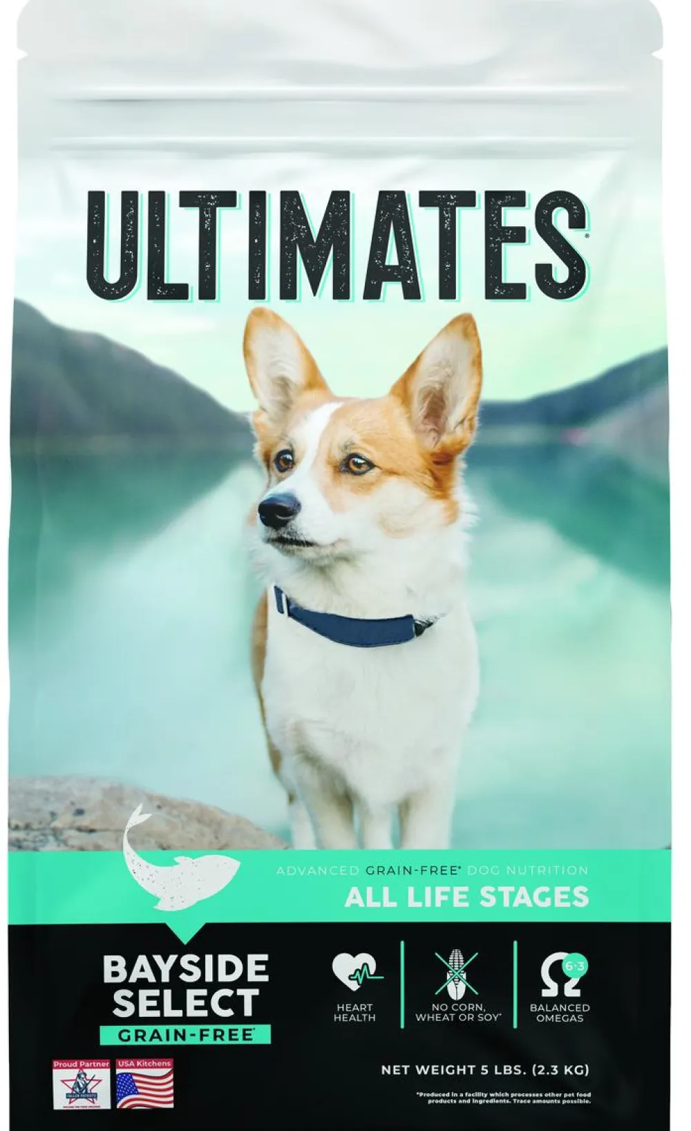 Ultimates Dry Food^Bayside Select with Whitefish Grain-Free Dry Dog Food, 5-lb