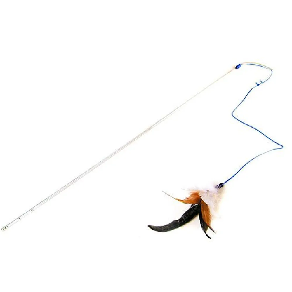 Vee Enterprises Toys | Toys^Vee PURRfect Feather Wand Cat Toy, 32-in Wand
