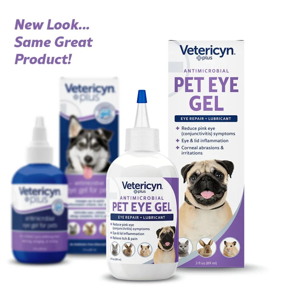 Vetericyn Healthcare | Healthcare^Plus Antimicrobial Eye Gel for Pets, 3-oz