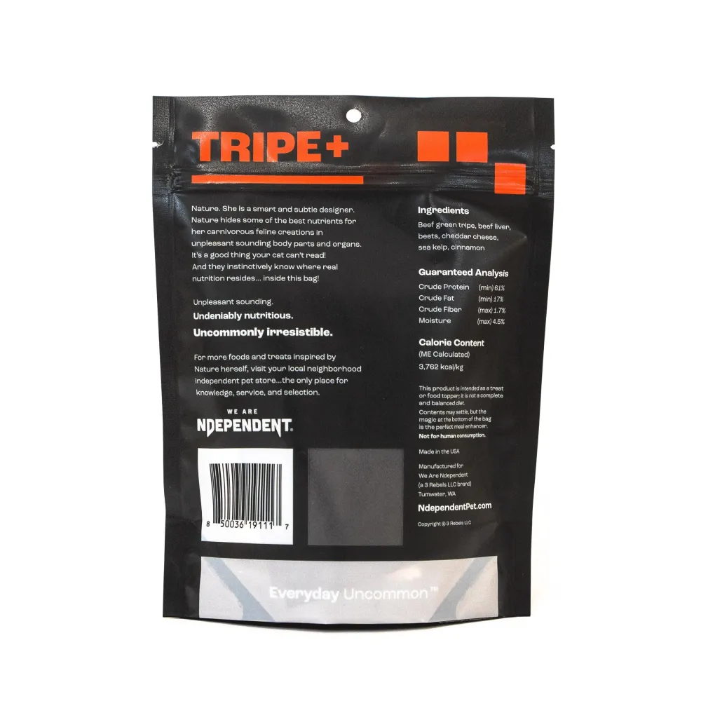 We Are Ndependent Freeze-Dried Treats^TRIPE+ Beef Green Tripe Freeze-Dried Cat Treats, 1.5-oz
