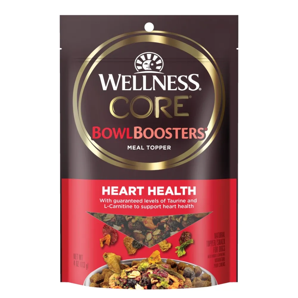Wellness Food Toppings^CORE Bowl Boosters Heart Health Dog Food Topper, 4-oz