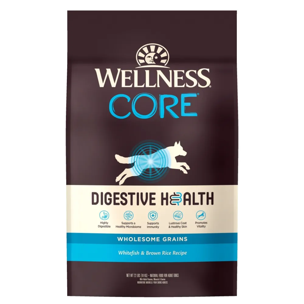 Wellness Dry Food^CORE Digestive Health Whitefish Recipe Dry Dog Food, 22-lb