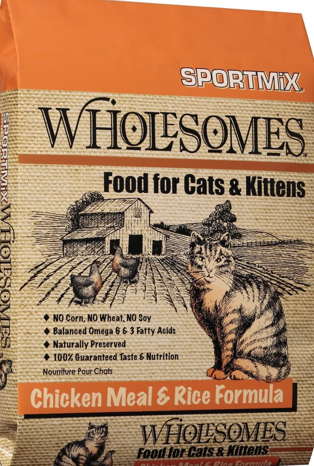 Wholesomes Dry Food^Chicken Meal & Rice Formula Adult Dry Cat Food, 15-lb