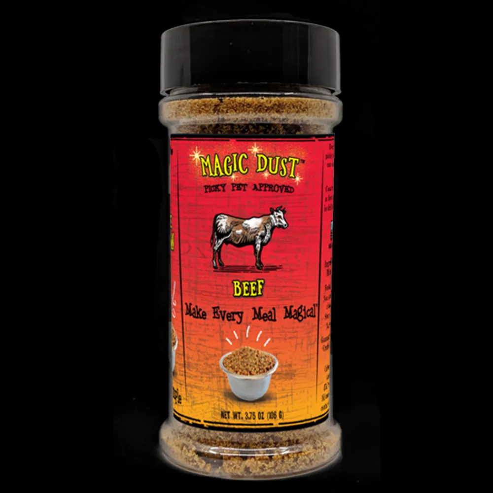 Wild Meadow Farms Food Toppings | Food Toppings^Magic Dust Beef Dog & Cat Food Topper, 3.75-oz