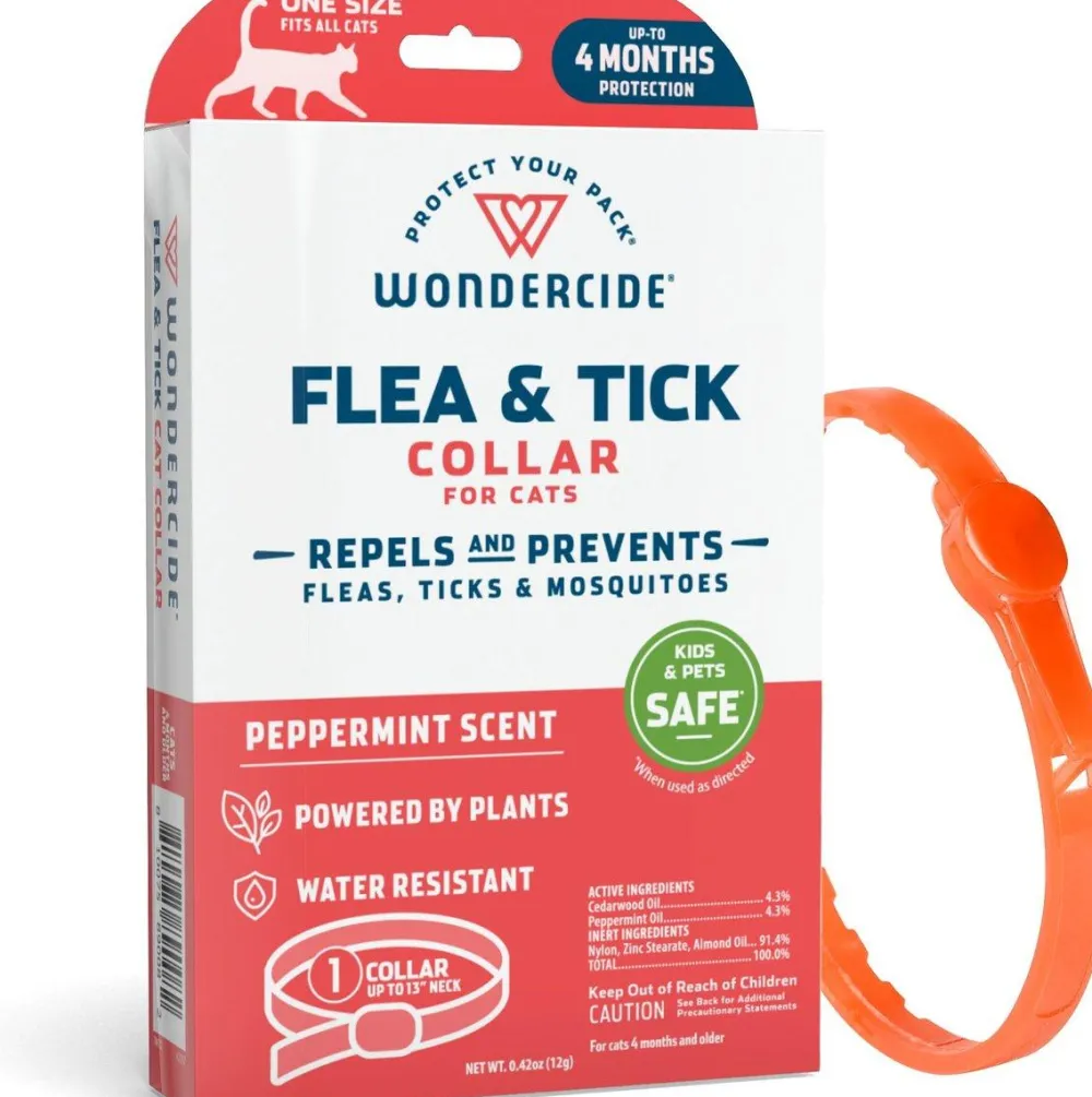 Wondercide Flea & Tick | Flea & Tick^Peppermint Flea & Tick Collar for Cats