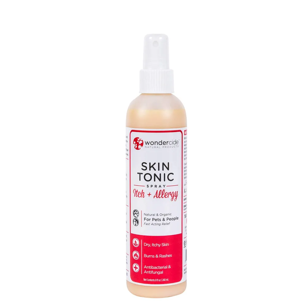 Wondercide Grooming | Grooming^Skin Tonic Itch + Allergy Relief Pet Spray, 8-oz