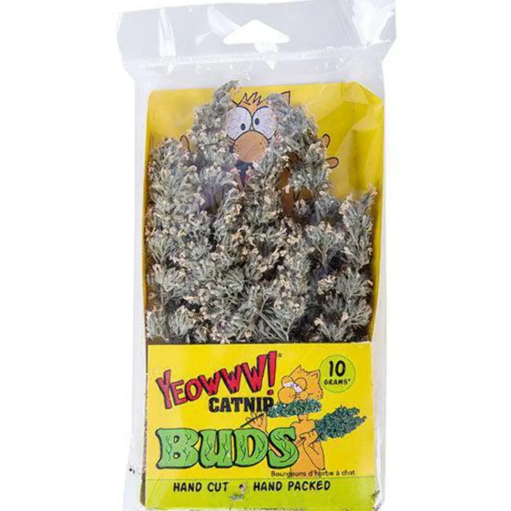 Yeowww! Catnip & Pet Grass^Catnip Buds for Cats, 10-gram
