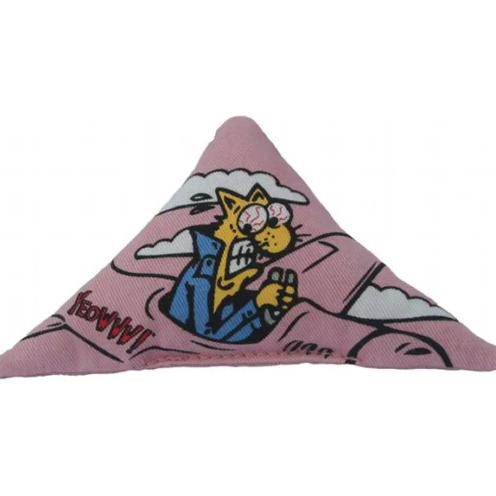 Yeowww! Toys | Toys^Purmuda Catnip-Filled Triangles, Pink