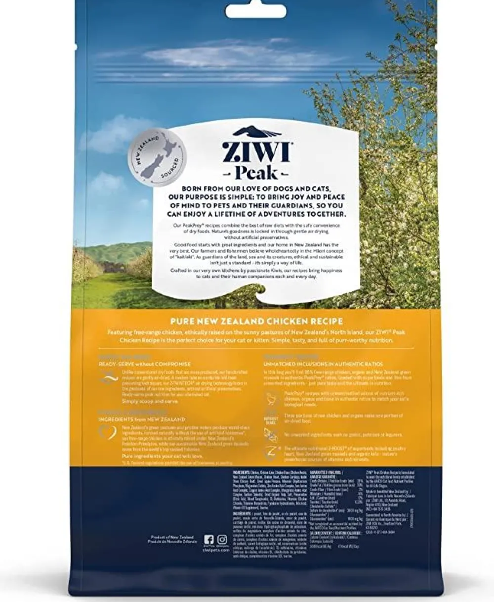 Ziwi Air-Dried & Dehydrated Food^Peak Chicken Recipe Air-Dried Cat Food, 14-oz | 400-g